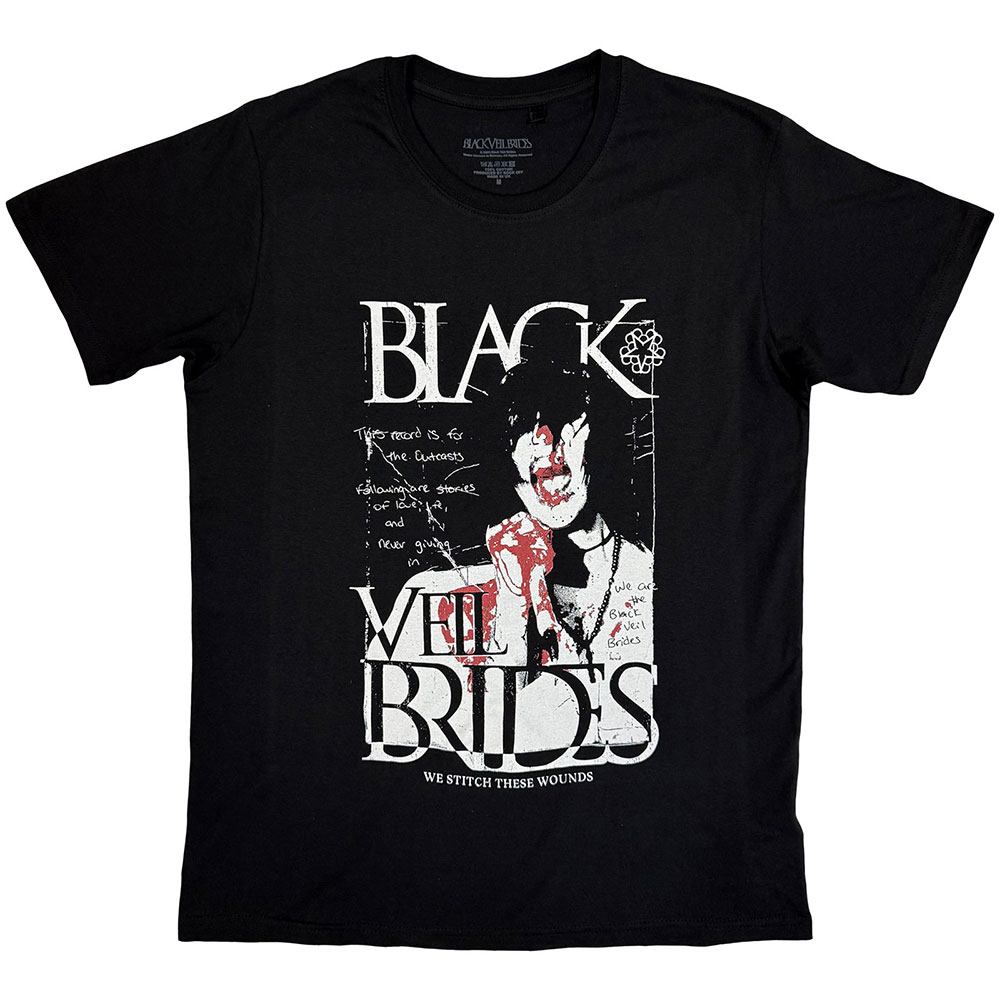 Black Veil Brides - Stitch These Wounds Heren Tshirt - Zwart